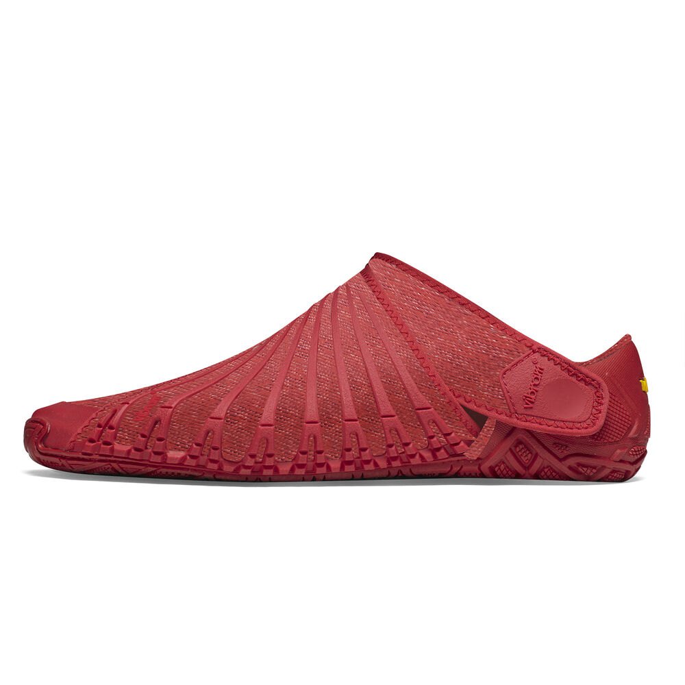 Vibram Furoshiki Dame Sko Rød - Lav - 2845SUAPZ